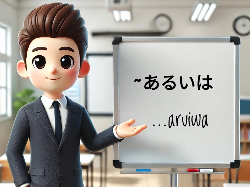 Pola kalimat …aruiwa 「~あるいは」