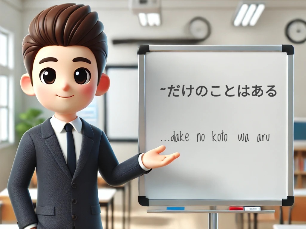 Pola kalimat …dake no koto wa aru「~だけのことはある」