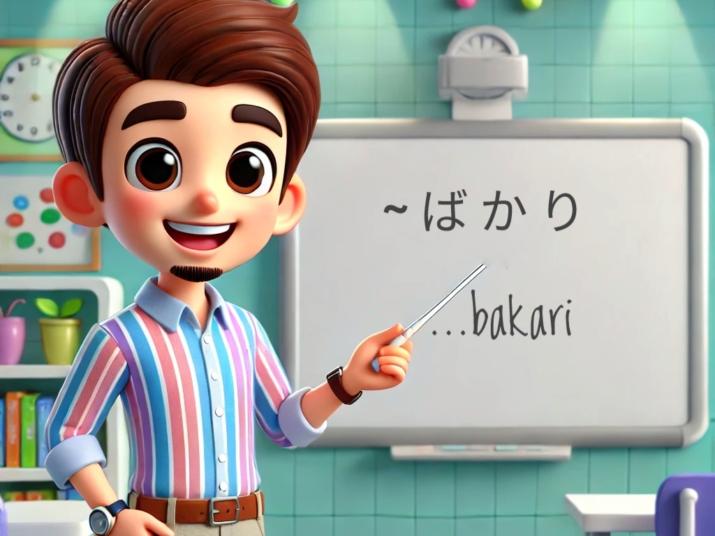 Pola kalimat …bakari「~ばかり」